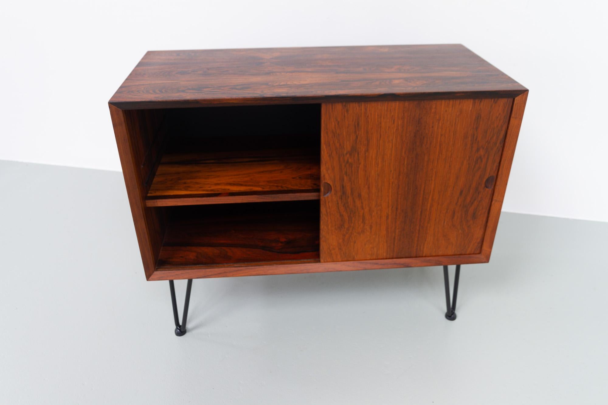 Small Danish Modern Rosewood Sideboard by Poul Cadovius for Cado, 1960s For Sale 3