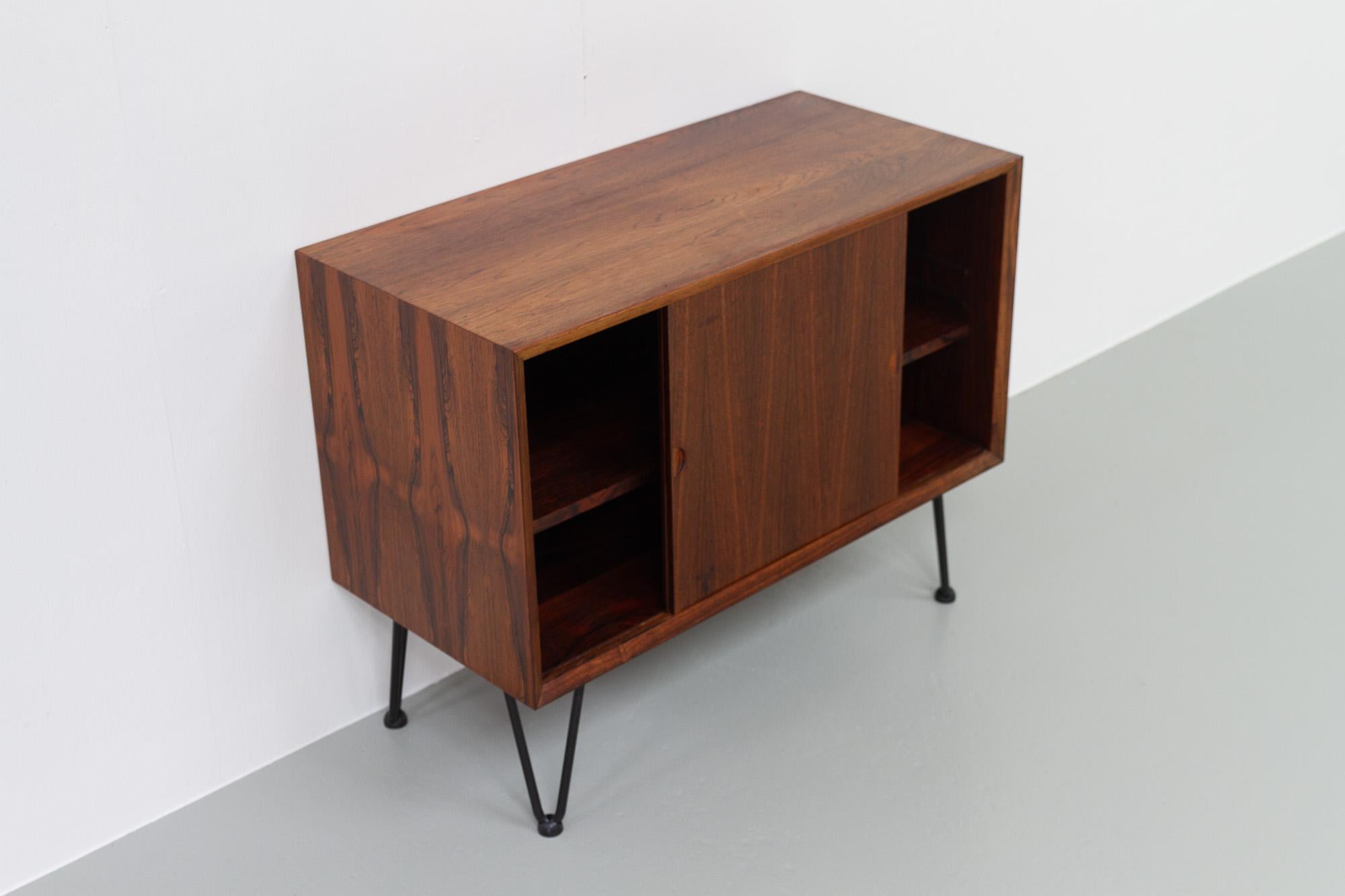 Small Danish Modern Rosewood Sideboard by Poul Cadovius for Cado, 1960s For Sale 4