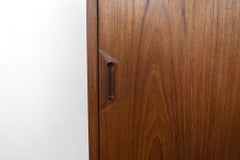 Small Danish Modern Teak Credenza by Sven Ellekaer