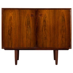 Vintage Small Danish Palissander Sideboard by E. Brouer for Brouer Møbelfabrik, 1960s