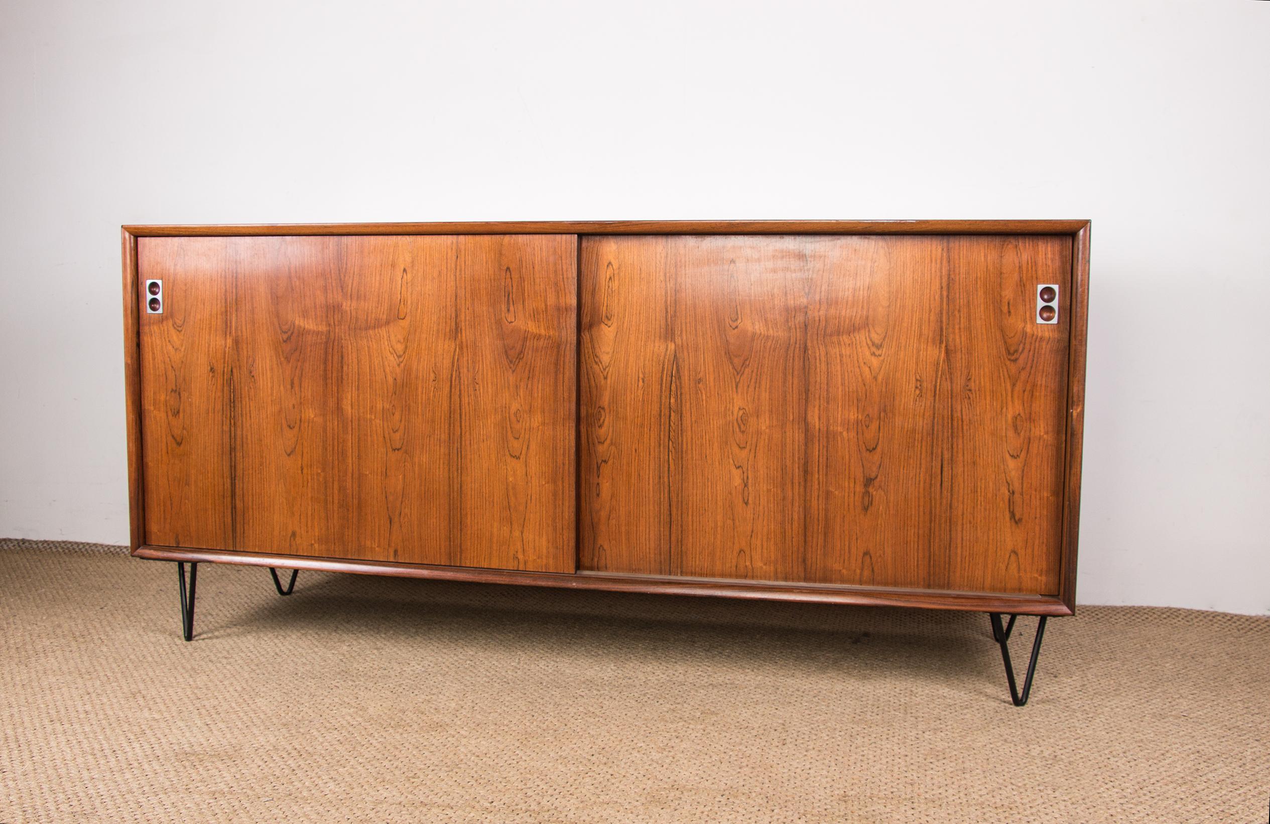 Small Danish Rosewood Sideboard by Arne Vodder for Sibast Furnitures 1960. 1