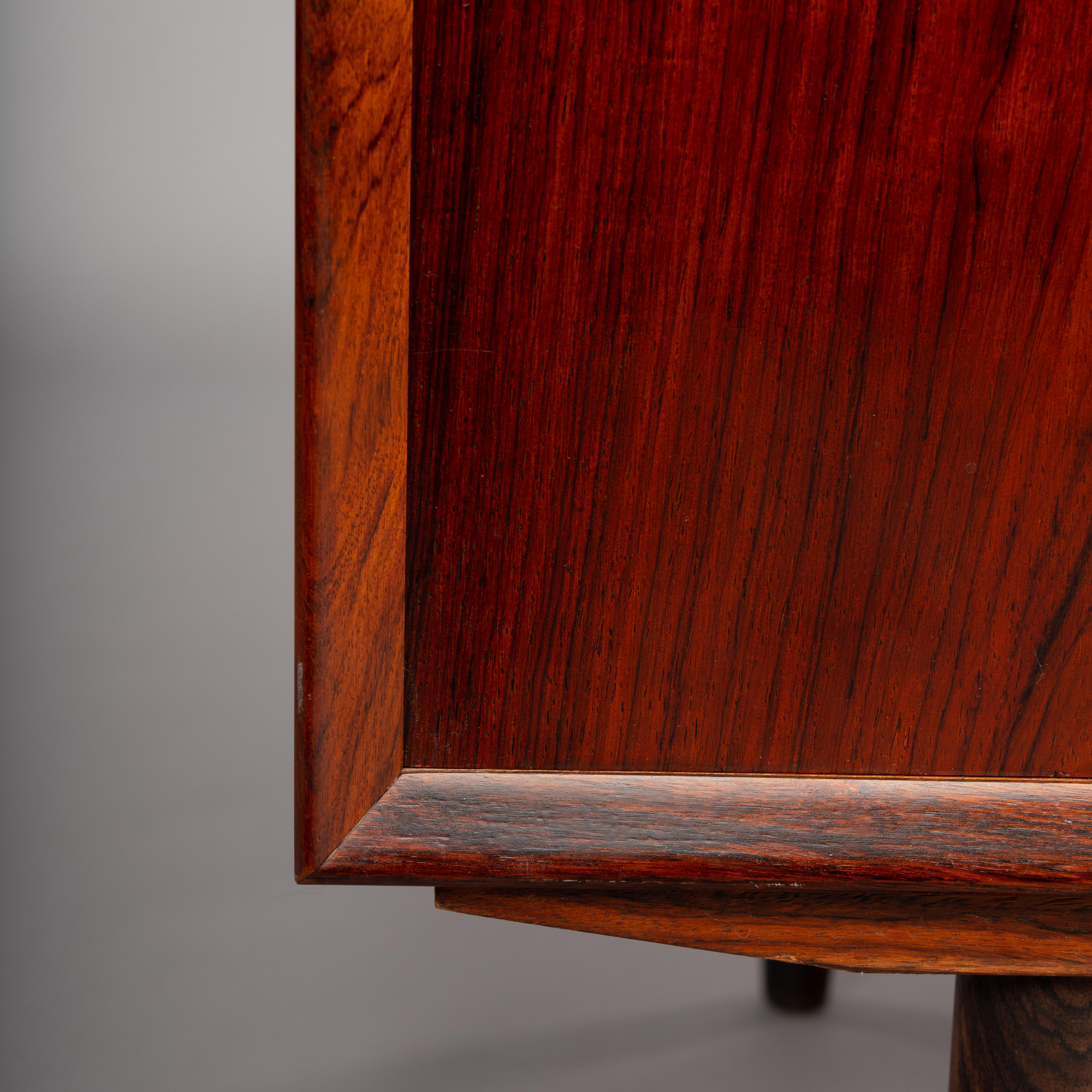 Small Danish Rosewood Sideboard by E. Brouer for Brouer Møbelfabrik, 1960s 5