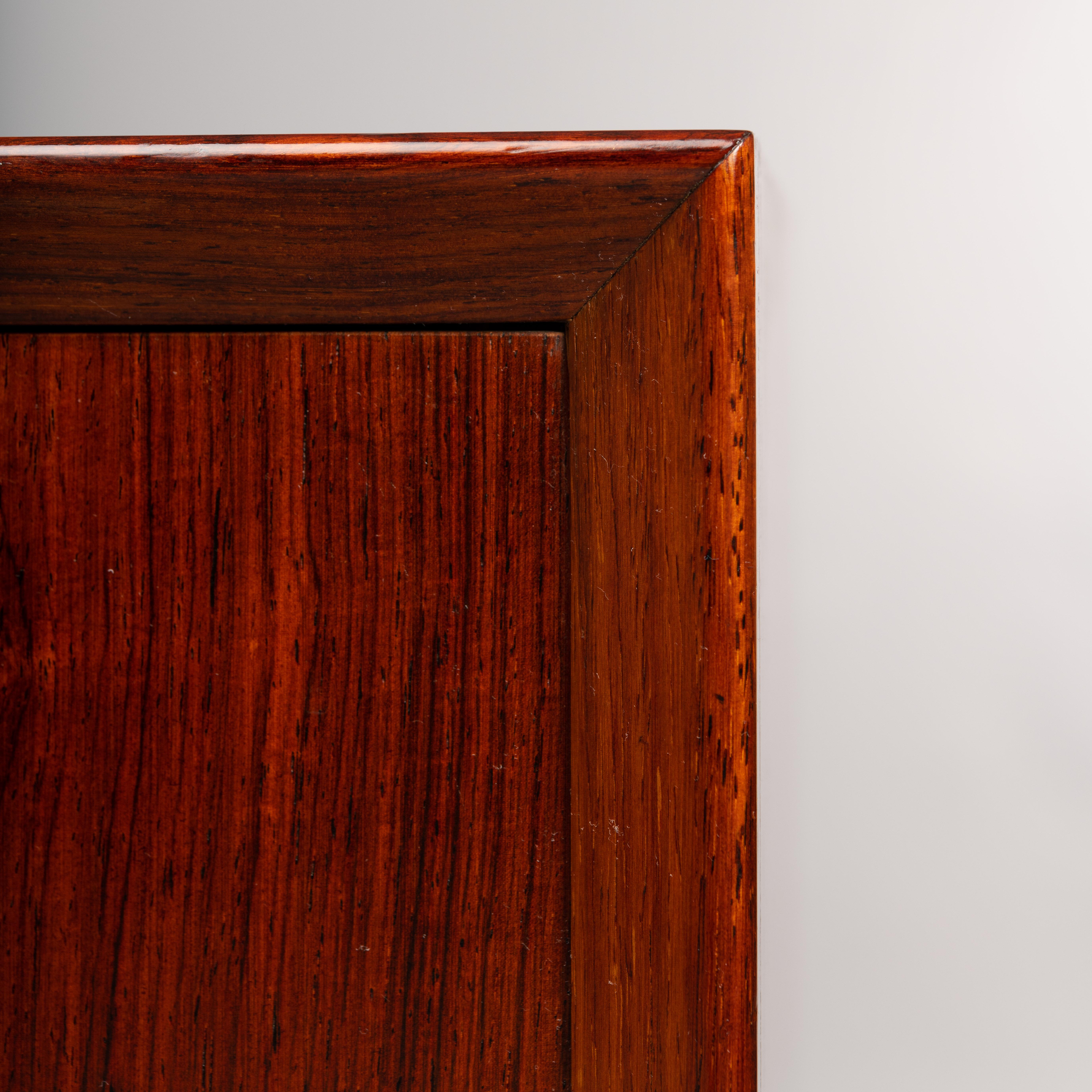 Small Danish Rosewood Sideboard by E. Brouer for Brouer Møbelfabrik, 1960s 6