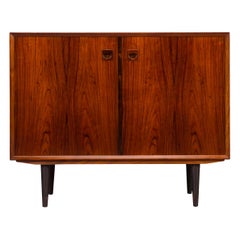 Small Danish Rosewood Sideboard by E. Brouer for Brouer Møbelfabrik, 1960s