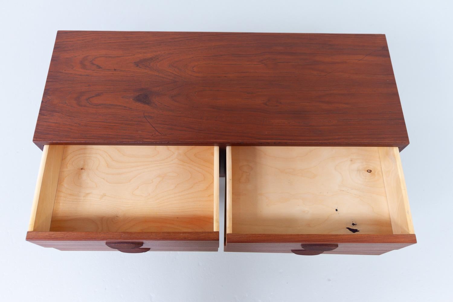Small Danish Teak Chest of Drawers by Kai Kristiansen for FM, 1960s. For Sale 2