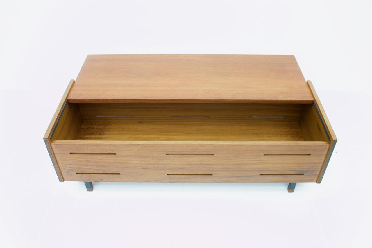 teak shoe cabinet