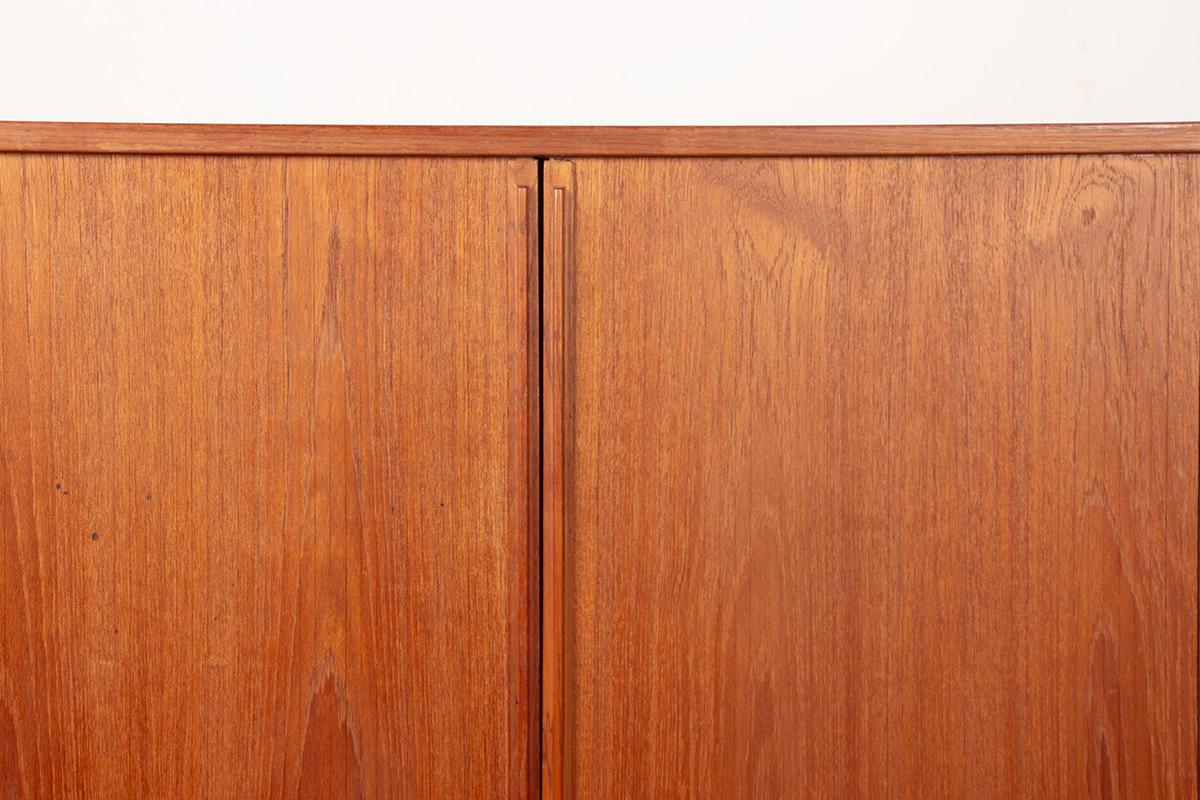 Mid-20th Century Small Danish teak sideboard model 42 by Kai Kristiansen, Feldballes Mobelfabrik. For Sale