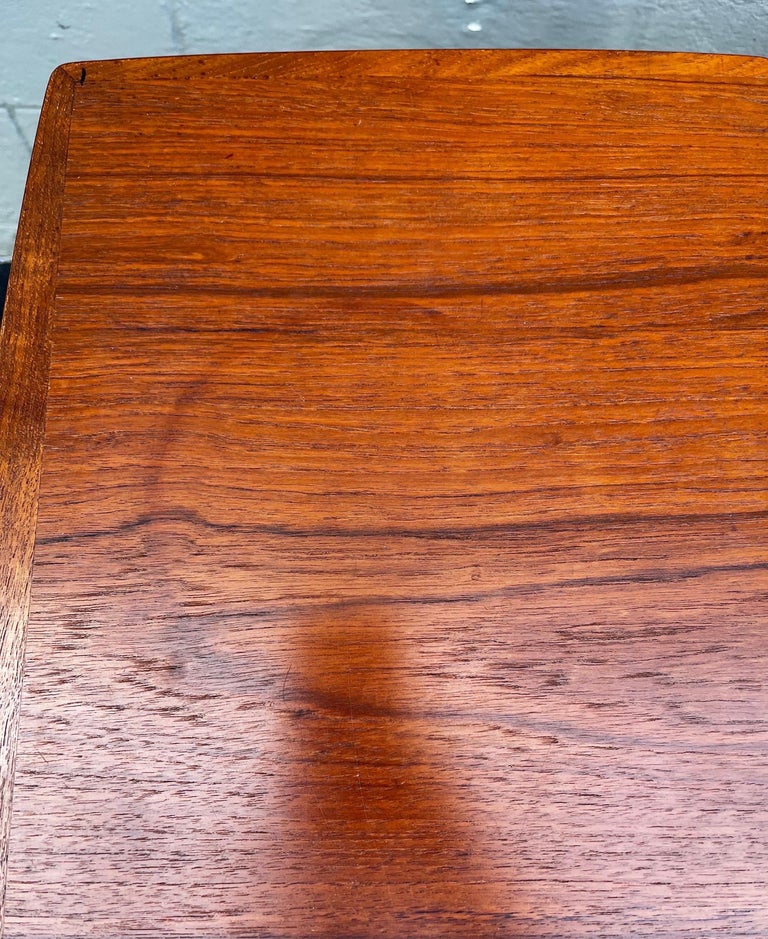 Small Danish Teak Table For Sale at 1stDibs