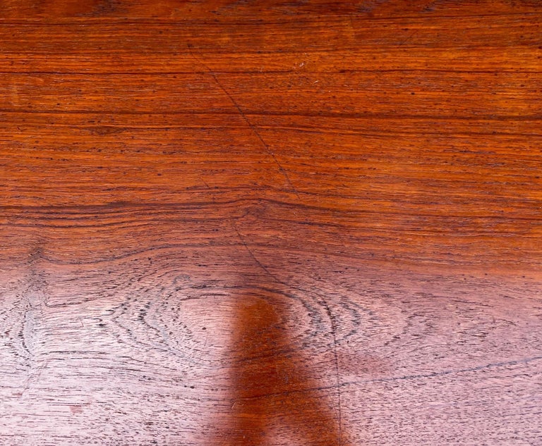 Small Danish Teak Table For Sale at 1stDibs