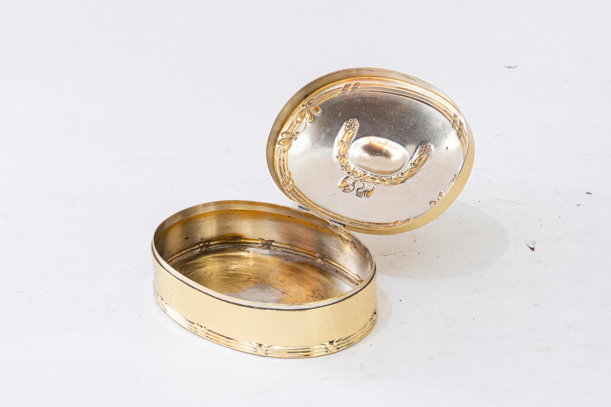 Austrian Small decorative brass box vienna around 1920s