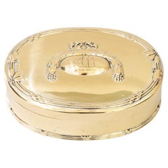 Small decorative brass box vienna around 1920s