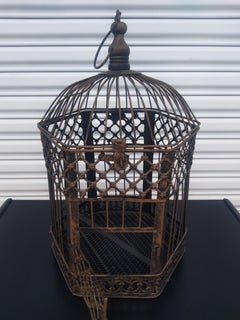 Small Decorative Metal Bird Cage