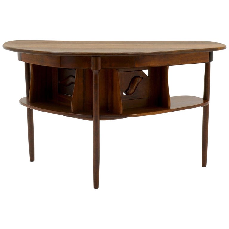 Small Desk By Clarence Teed Unique One Of A Kind Handmade Black