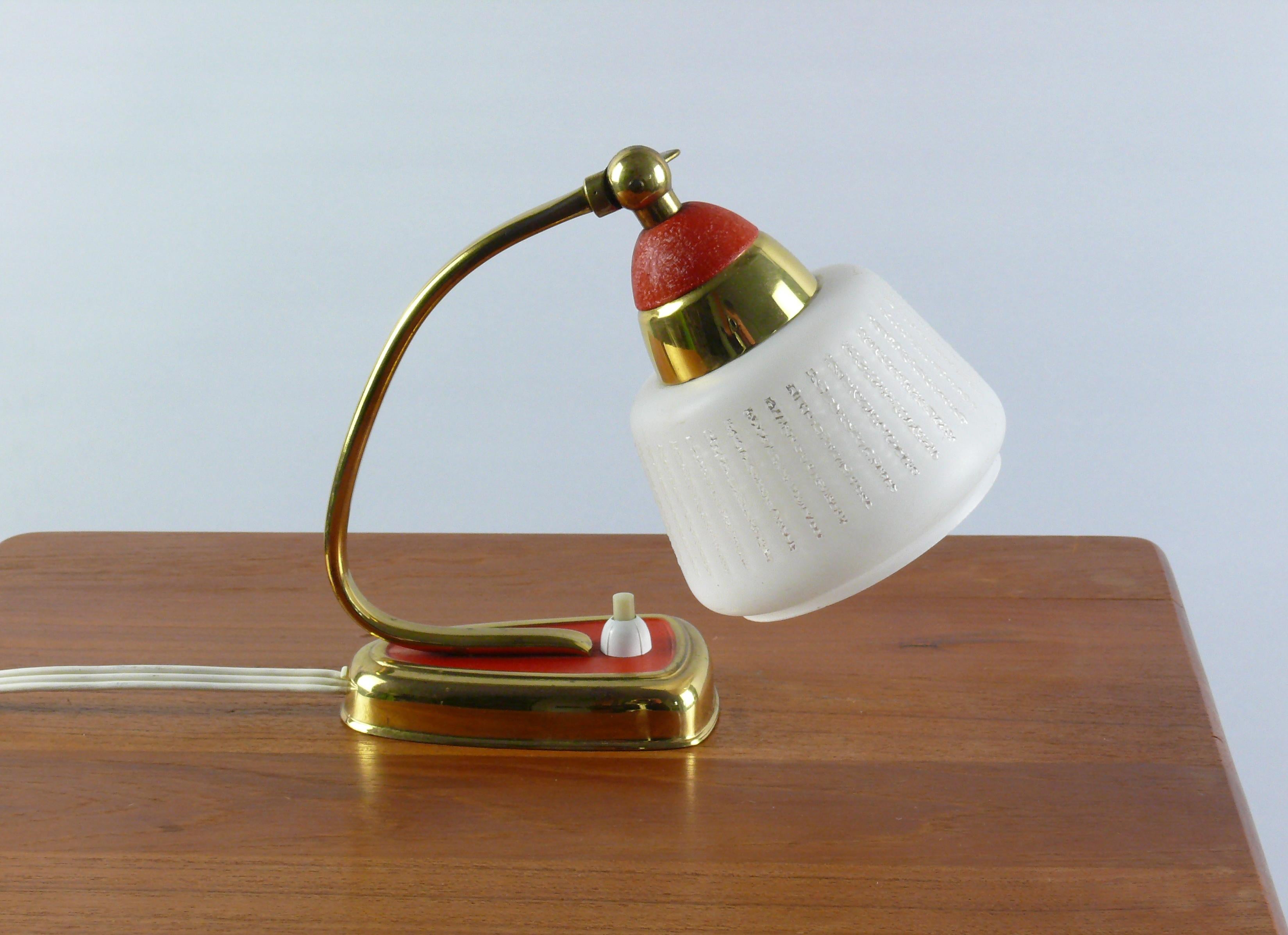 Small Desk Lamp, Germany, 1960s For Sale 5