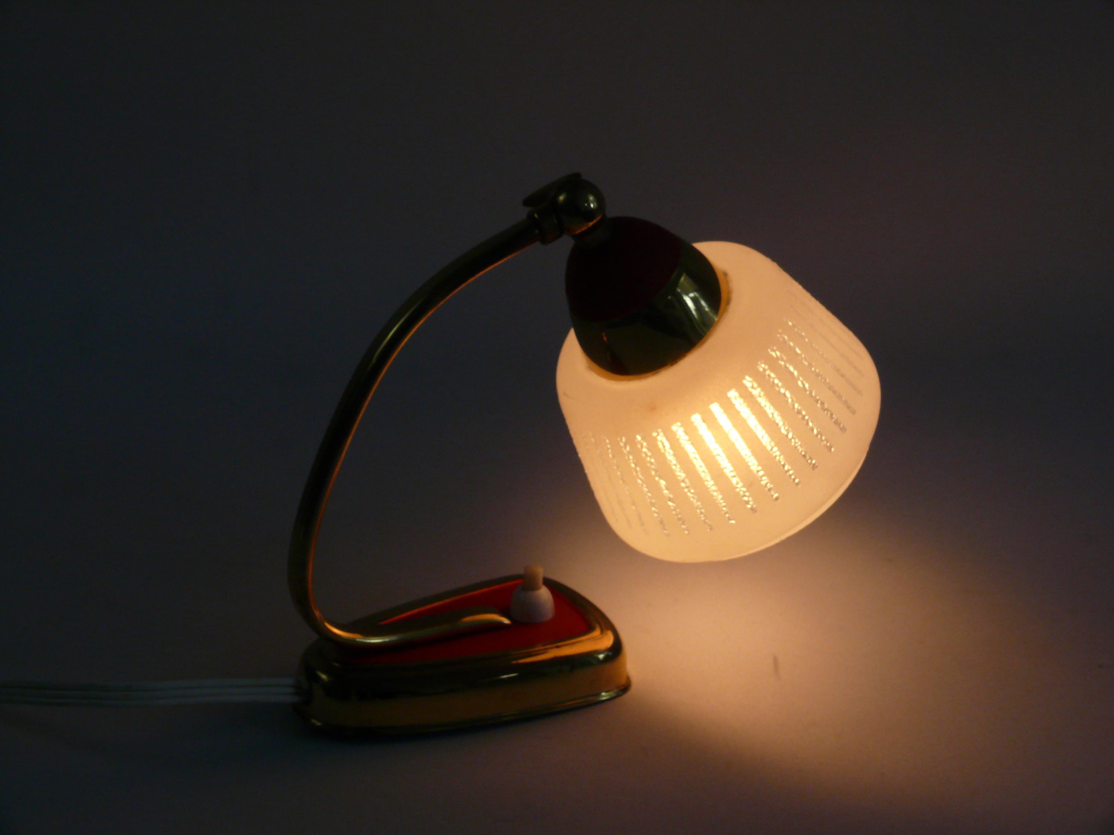 Mid-Century Modern Small Desk Lamp, Germany, 1960s For Sale