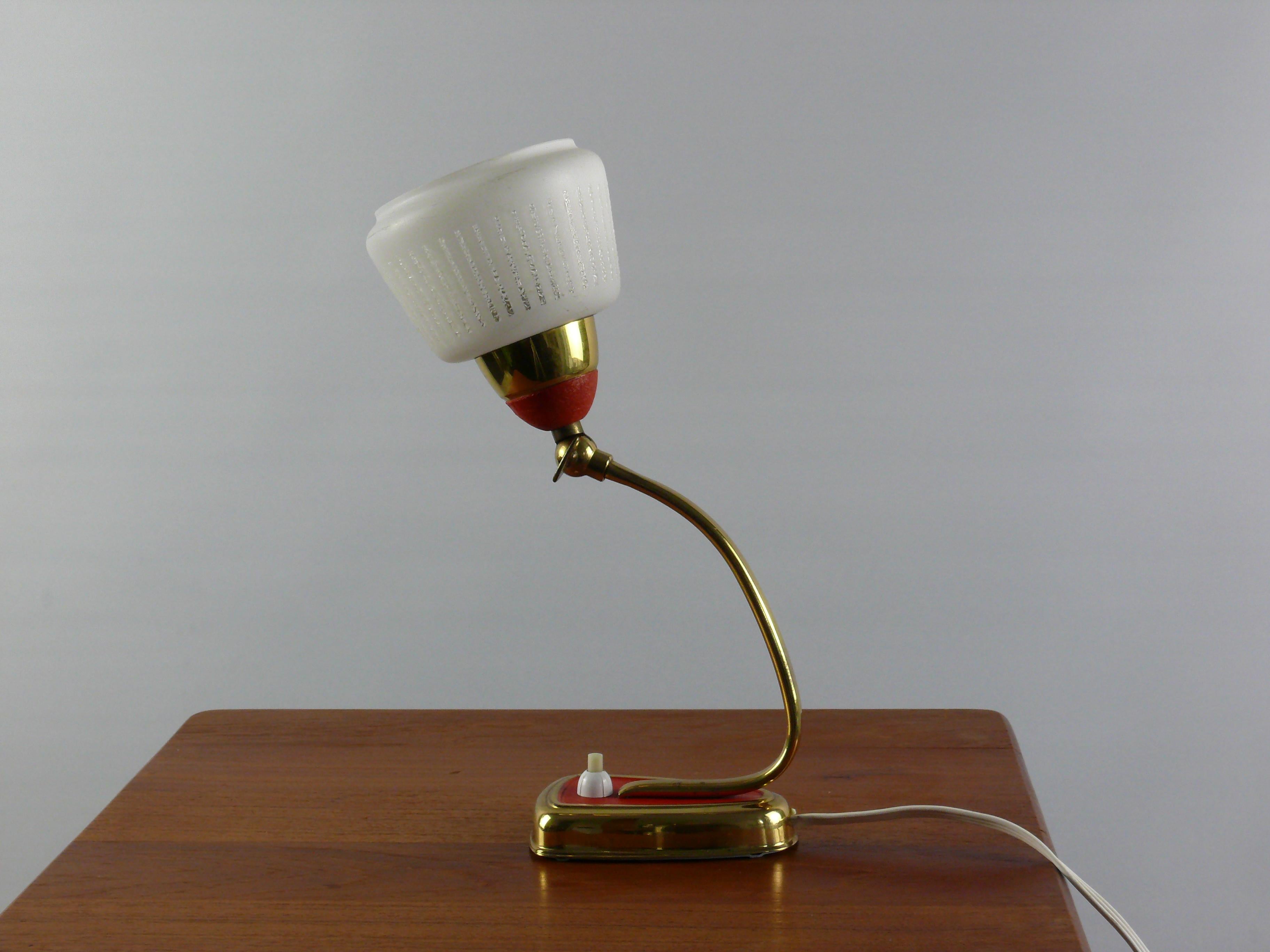 Small Desk Lamp, Germany, 1960s In Good Condition For Sale In Schwerin, MV