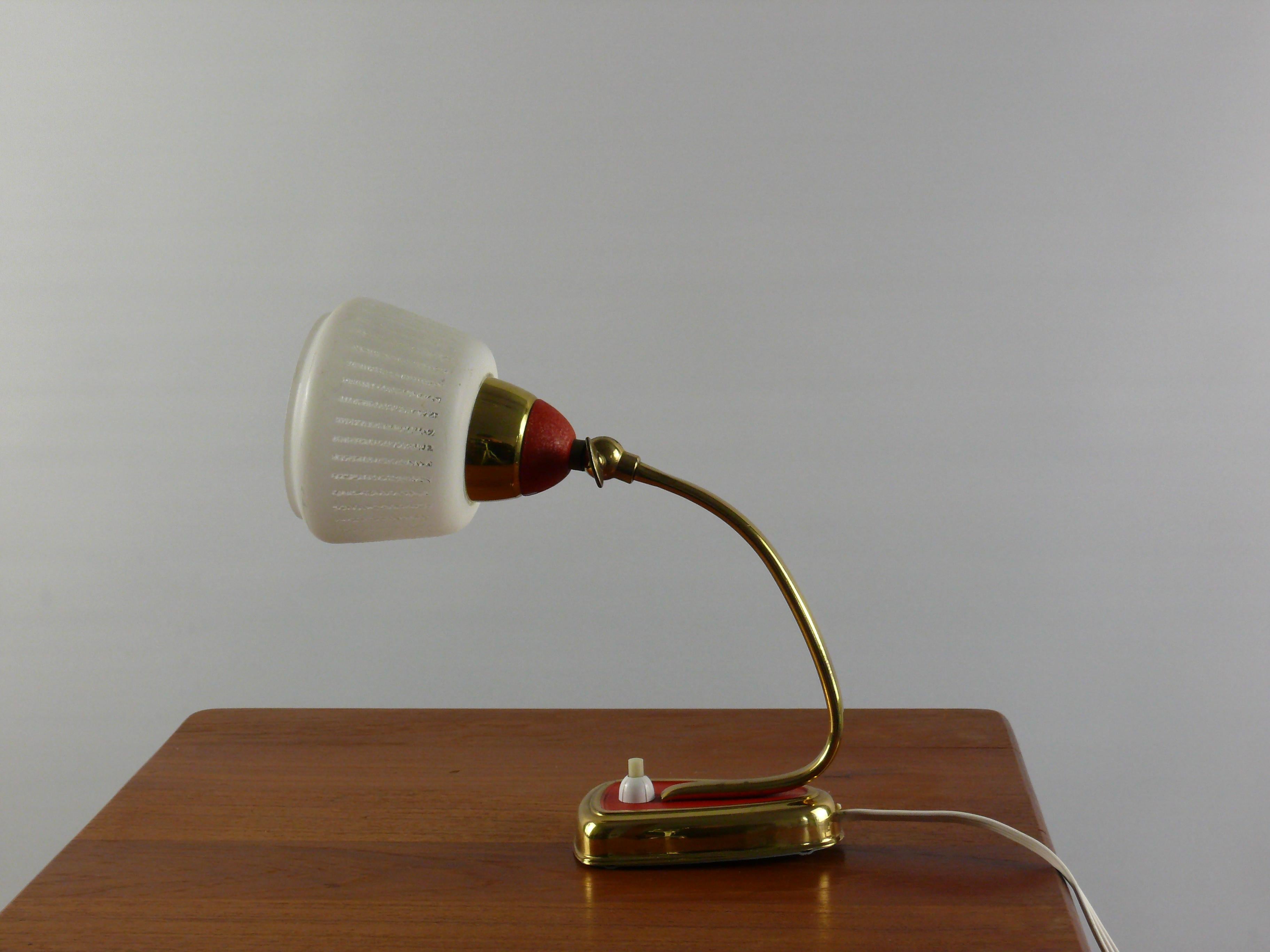 Mid-20th Century Small Desk Lamp, Germany, 1960s For Sale