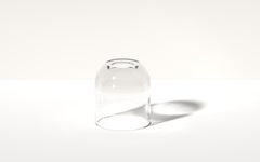 Modern Small Dew Drop Side Table in Citrine Translucent Resin, by Ian Cochran