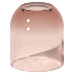 Petite table d'appoint Dew Drop en résine translucide Penny Red, par Ian Cochran