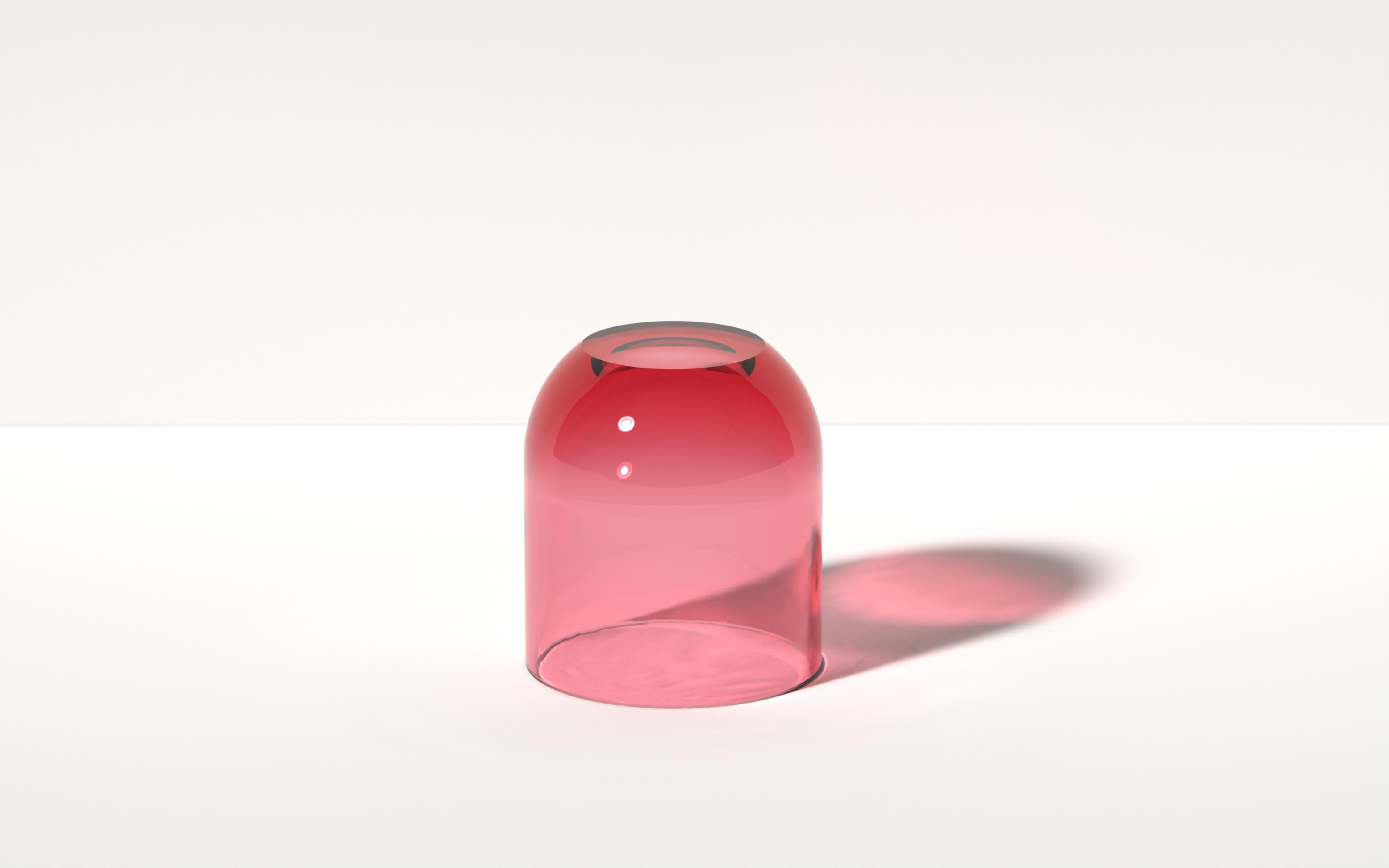 Kleiner Beistelltisch Dew Drop in Spritz Orange, transluzentes Kunstharz, von Ian Cochran (Harz) im Angebot