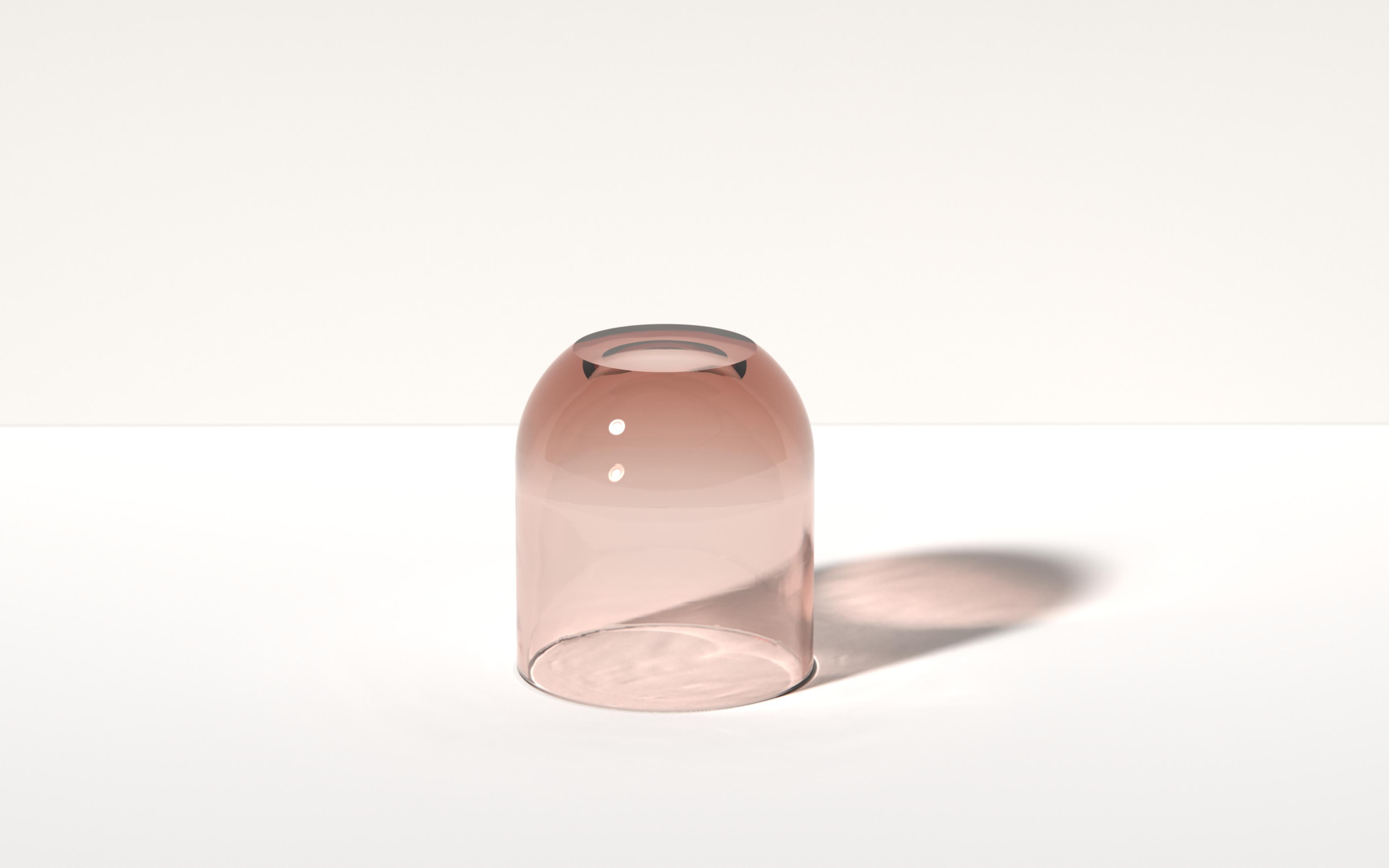 Kleiner Beistelltisch Dew Drop in Spritz Orange, transluzentes Kunstharz, von Ian Cochran im Angebot 2