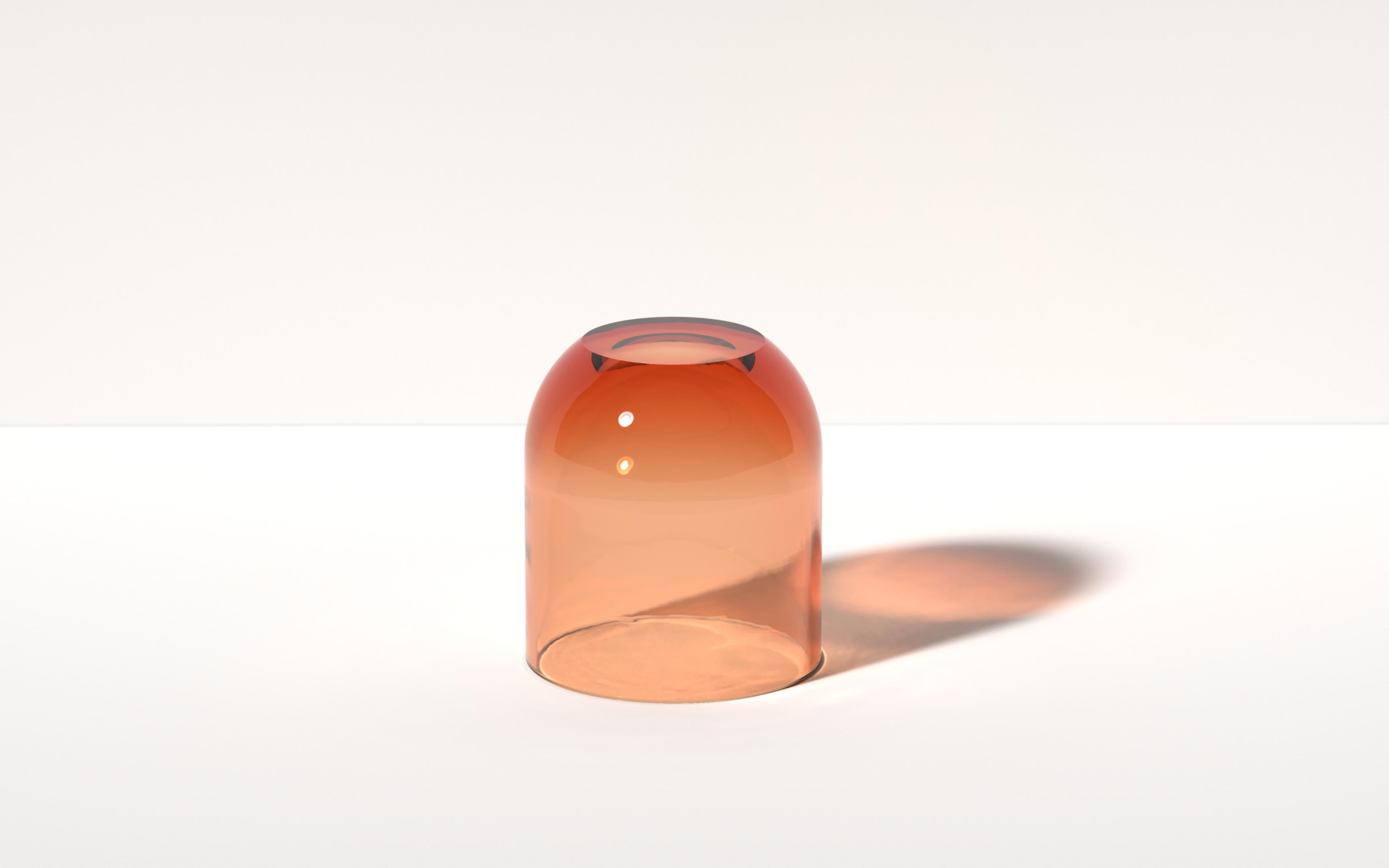 Tavolino Dew Drop in resina traslucida rosso anguria, di Ian Cochran in vendita 3