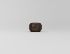 Small Dimple Walnut Stool by Studio TOOJ