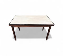 Mesa de comedor pequeña en madera noble, Jorge Jabour, años 60 - Lote 652