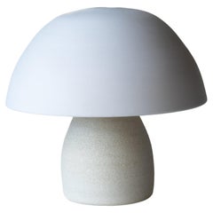 Kleine Dome Lampe aus Porzellan 