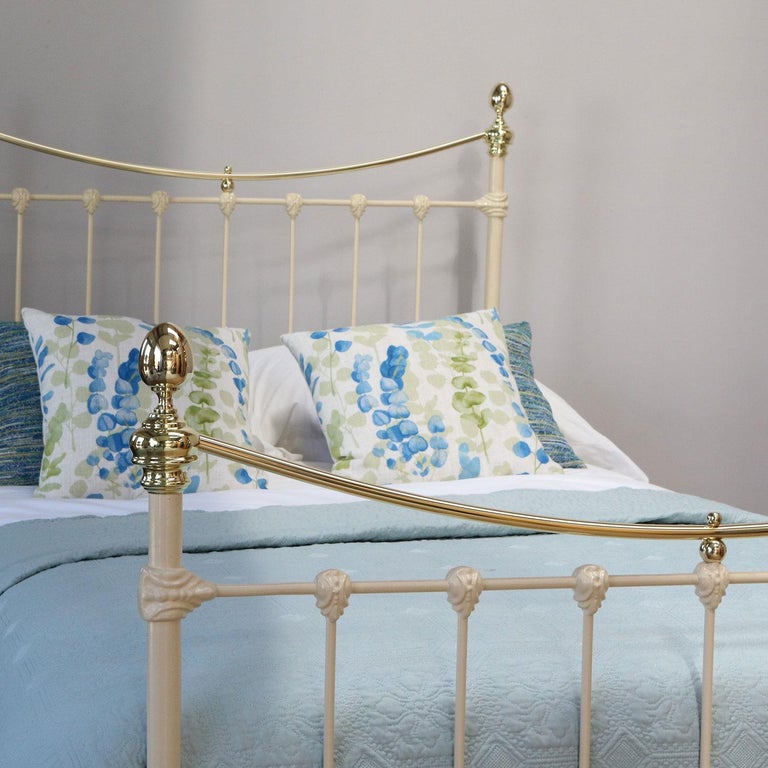 Small Double Bed In Cream For Sale At 1stdibs