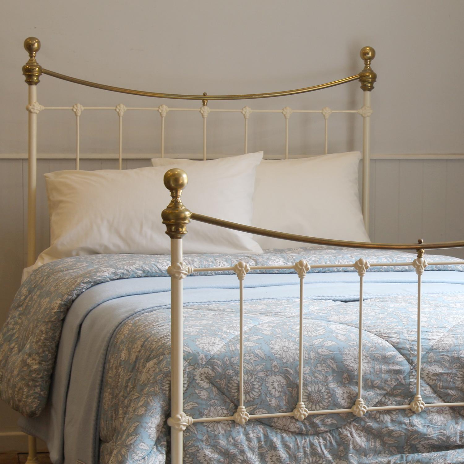 antique brass bed frame double