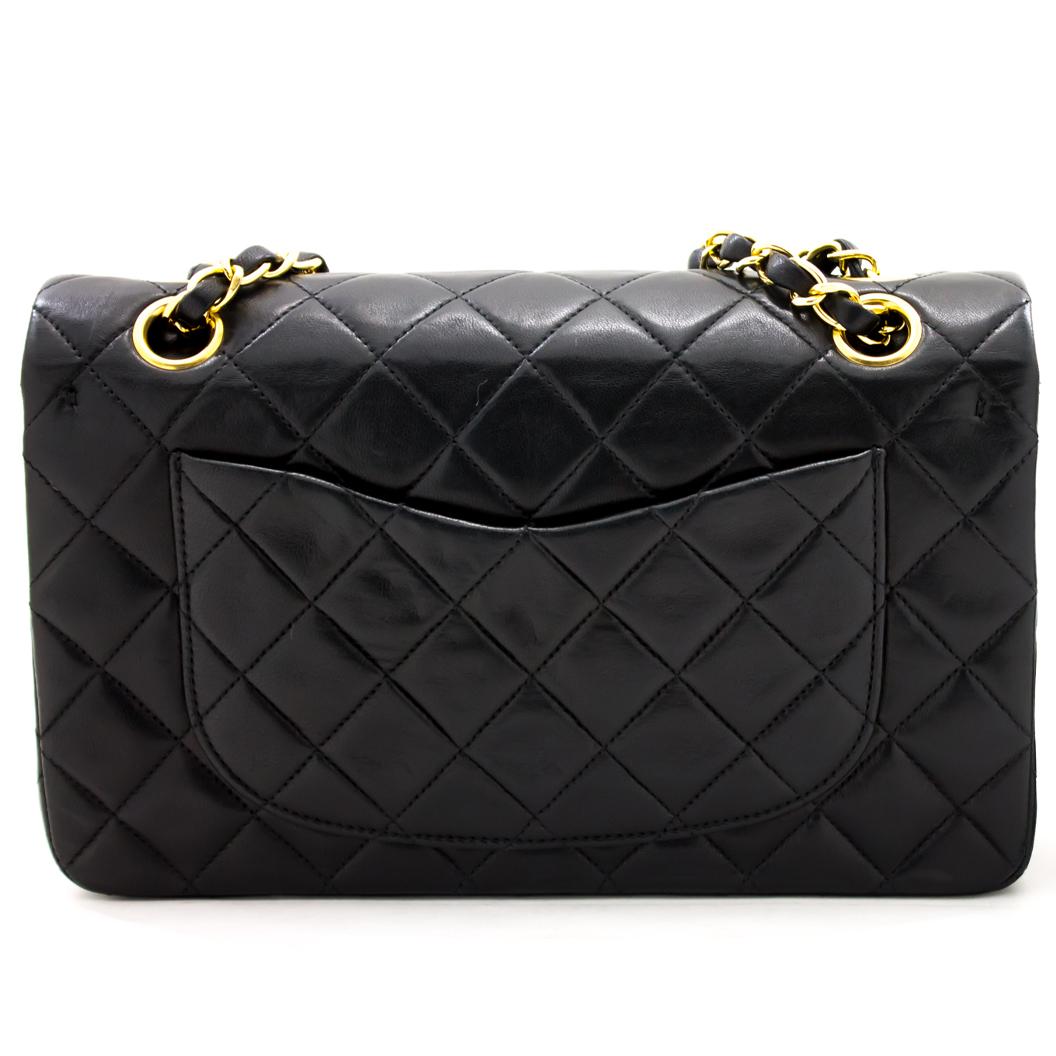 Black Chanel Small Double Flap Bag