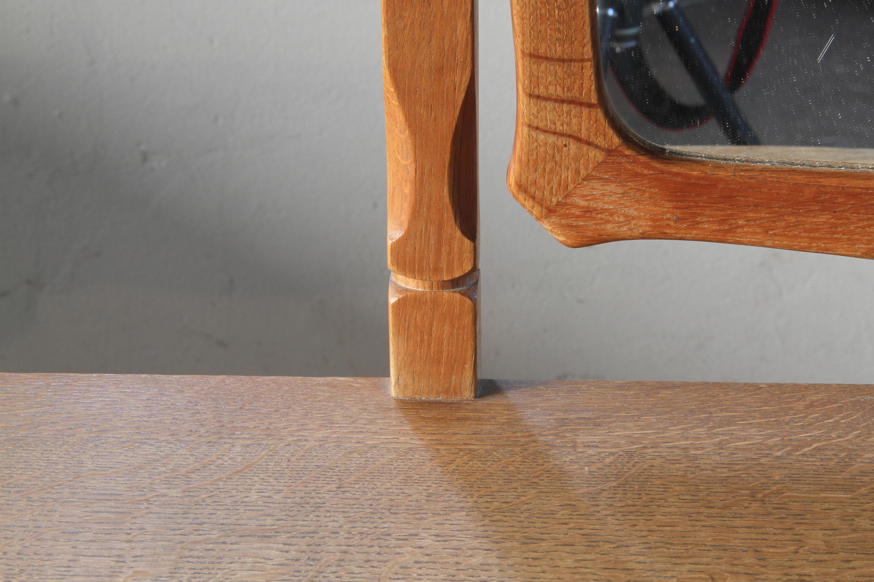 Small Dressing Table in Brutalist Kjærnulf Style, 1960s 2