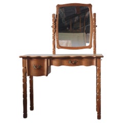 Small Dressing Table in Brutalist Kjærnulf Style, 1960s