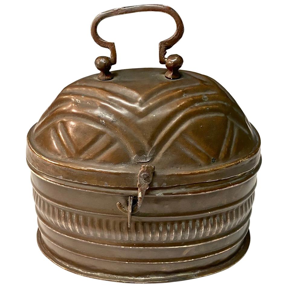 Small Dutch Coach or Foot Warmer or Coal Box