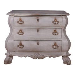 Small Dutch Oak Commode