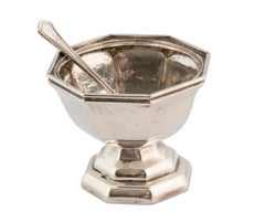 Small Dutch Silver Octagonal Bowl, 1918