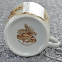 Small Dutch Souvenir Costume Echt Beiers Porcelain Set of 6 Cups