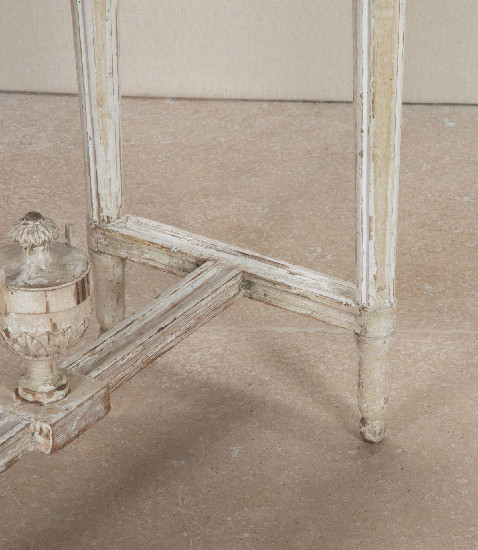 Small Early 19th Century Swedish Gustavian Console Table For Sale 6