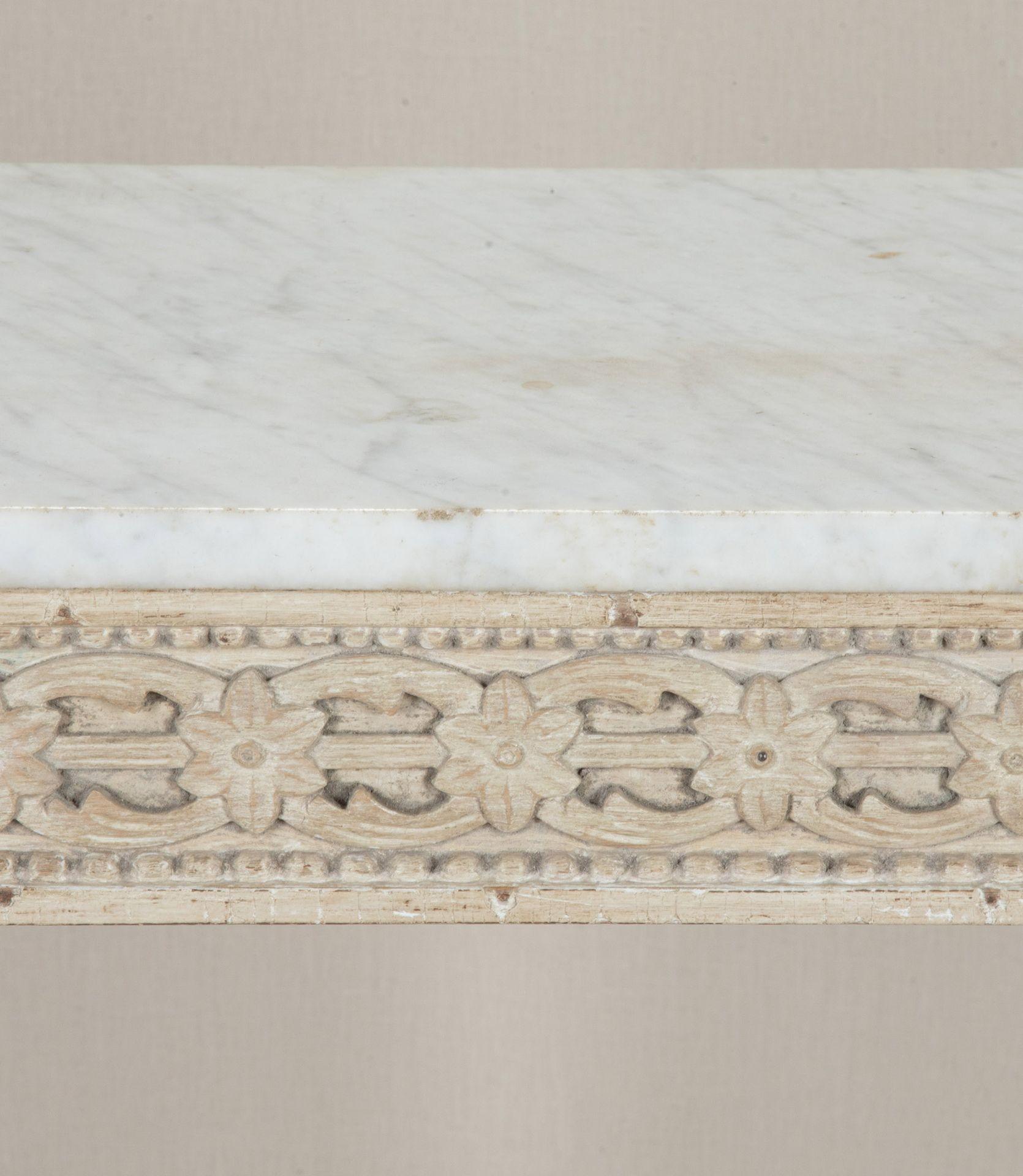 Small Early 19th Century Swedish Gustavian Console Table For Sale 2