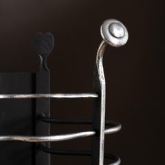 Small Eighteenth Century Dutch Fire Grate