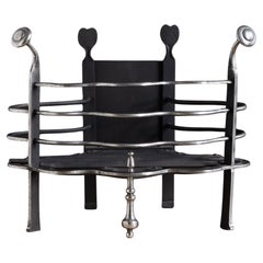 Small Eighteenth Century Dutch Fire Grate