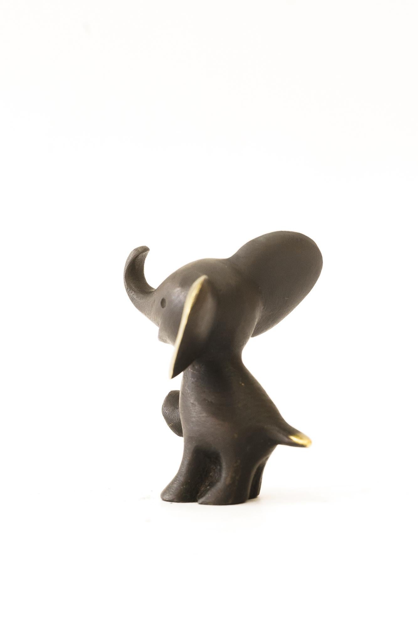 Mid-Century moderno Piccolo elefante di Walter Bosse, 1950 ca. in vendita