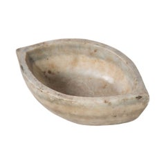Small Elliptical Marble Bowl