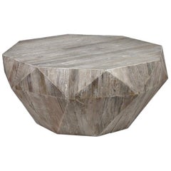 Small Elm Side Table, Made in Italy