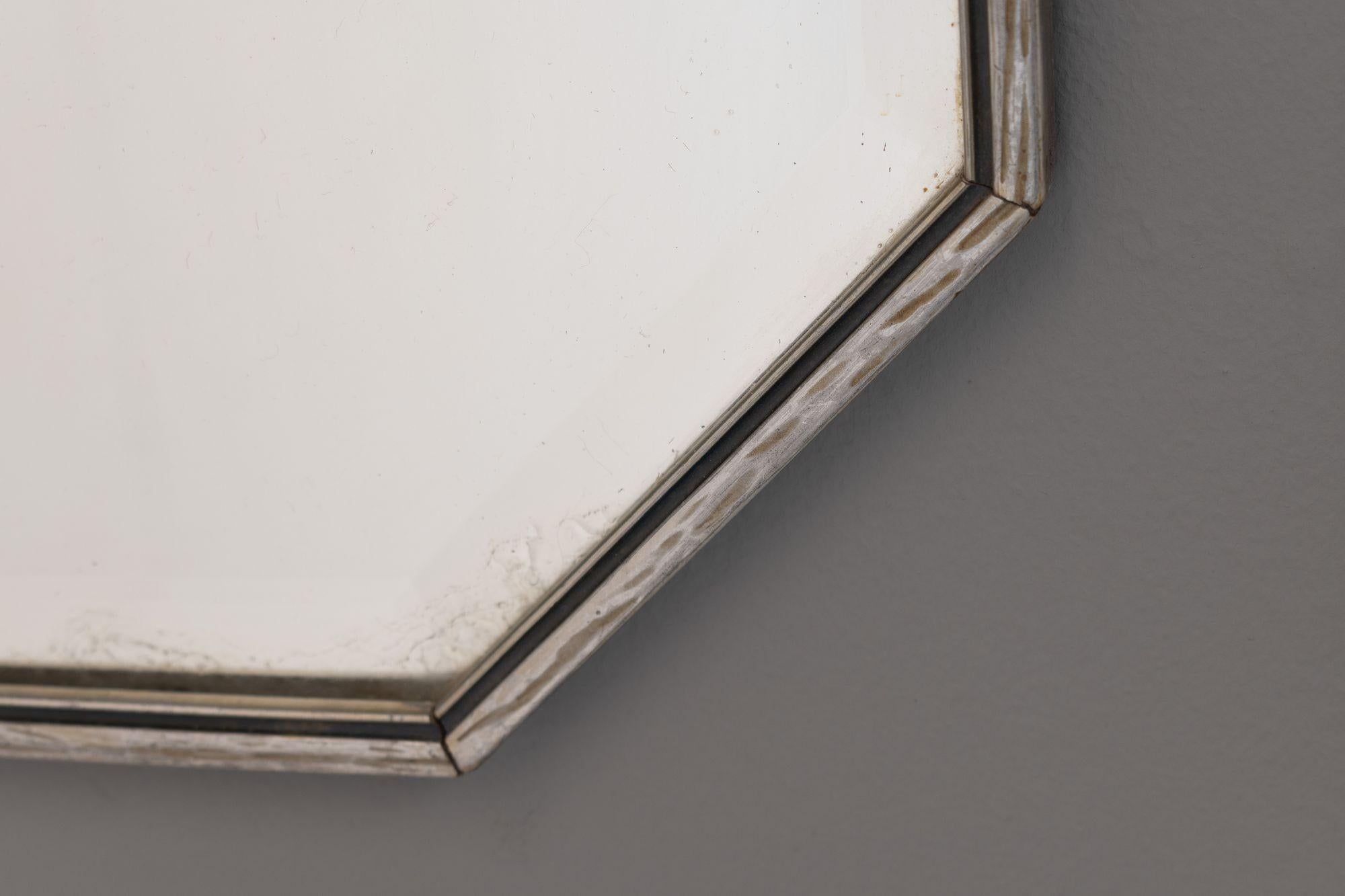 Espejo octogonal alargado pequeño en Bueno estado para la venta en London, England