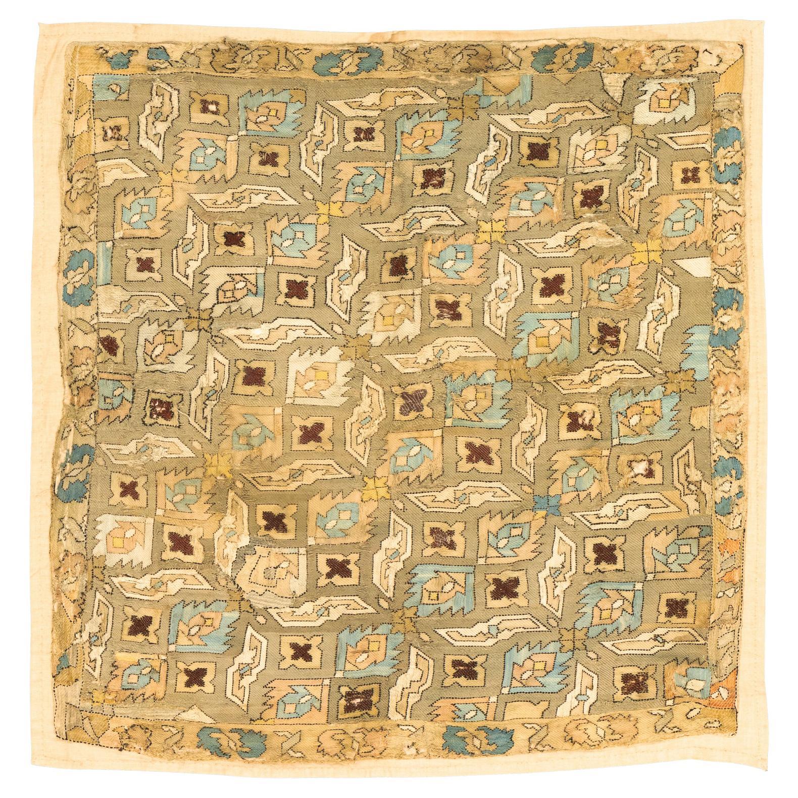 Small Embroidery Silk Azarbaijan, 18th Century