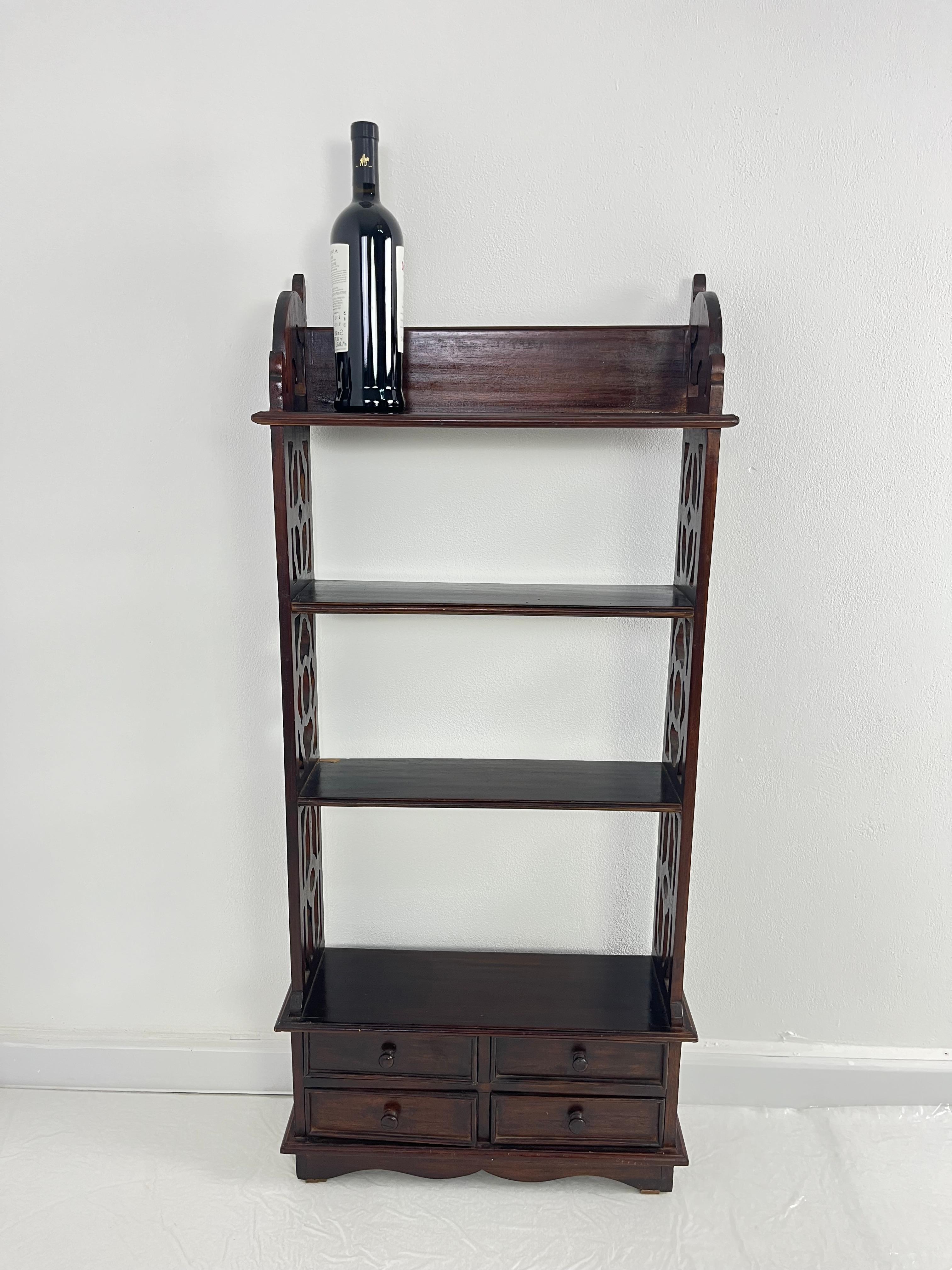 Set of 2 Small English Bookcases with Drawers, 1960s For Sale 2