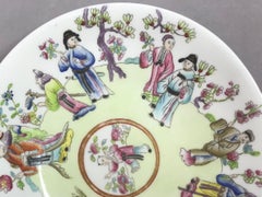Petite assiette anglaise Chinoiserie