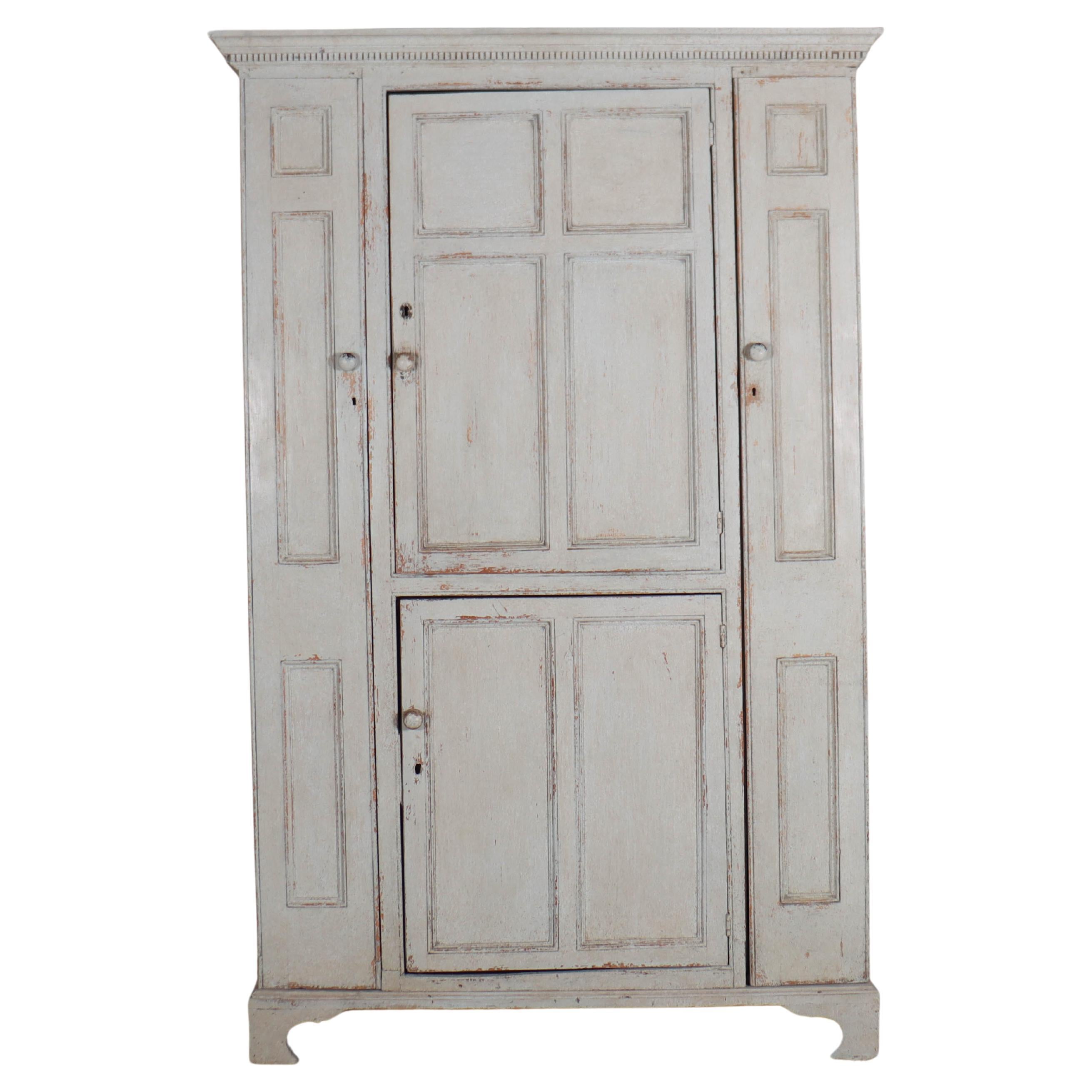 Small English Housekeepers Cupboard For Sale